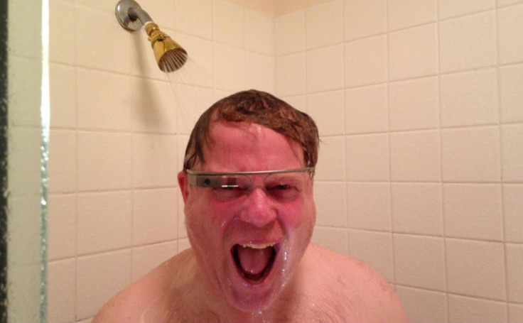 Robert Scoble In Shower with Google Glass
