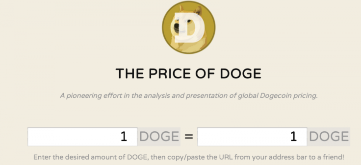 The Price of Doge