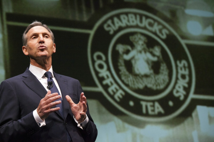 Starbucks CEO Howard Schultz