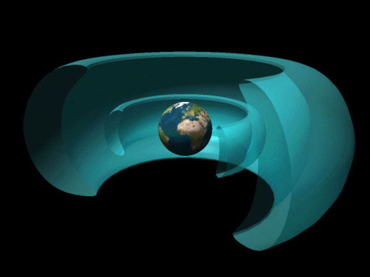 NASA image radiation belt around Earth