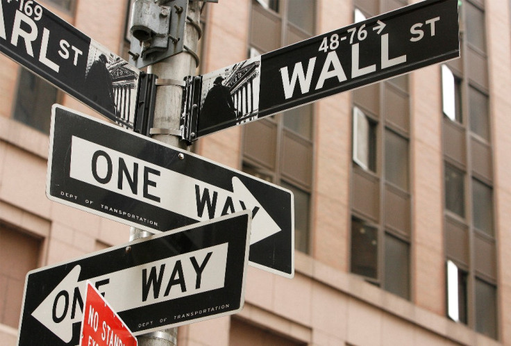 Wall Street Sign New York US