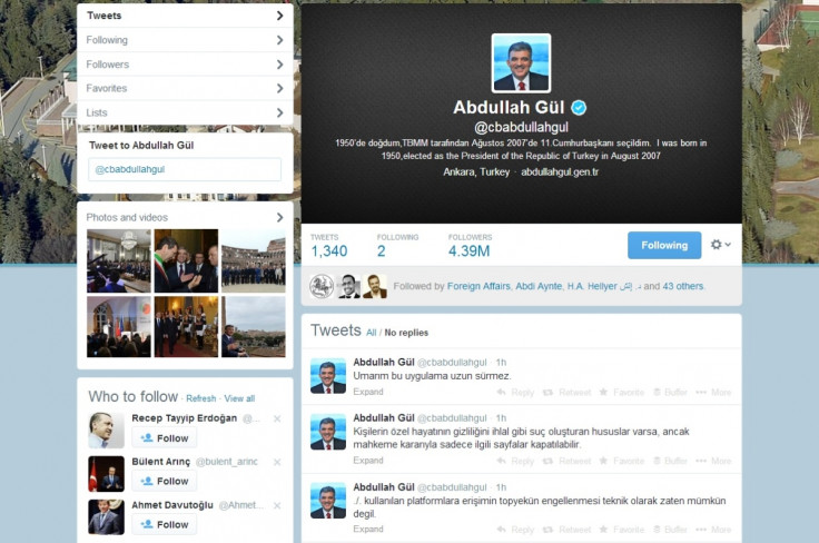 Gul twitter account