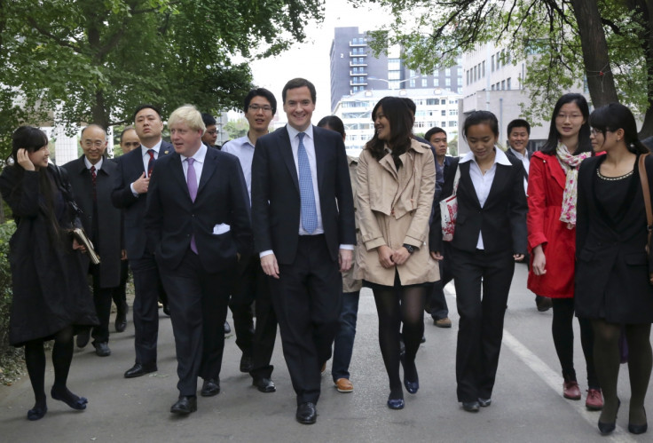 Boris Johnson and George Osborne