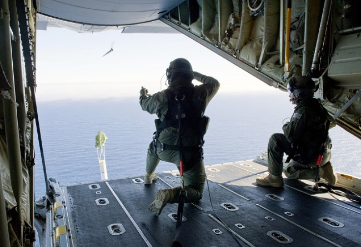 Royal Australian Air Force (RAAF) launch a 'Self Locating Data Marker Buoy'