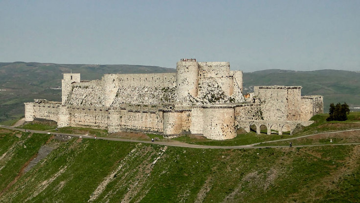 Krak des Chevaliers before the civil war.