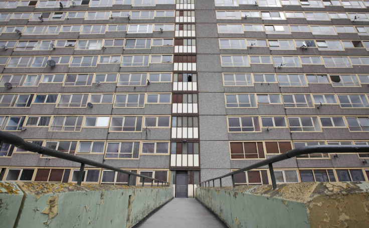 An estate in Elephant and Castle, south London.