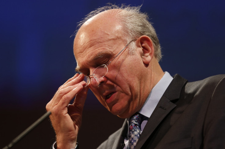 Business Secretary Vince Cable