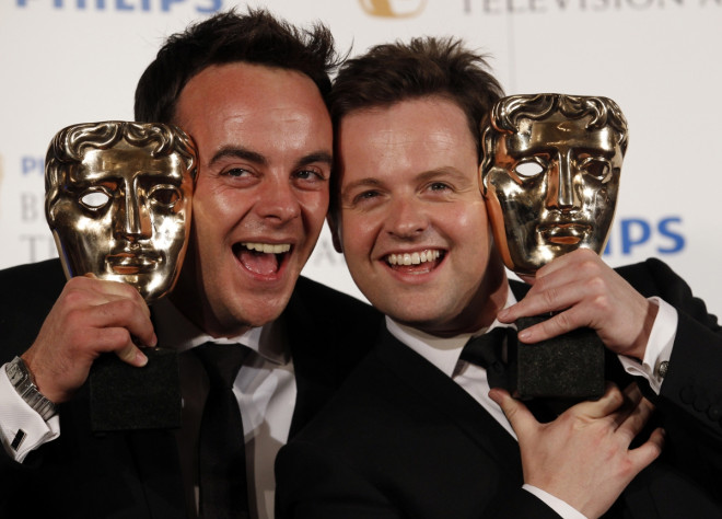 Ant McPartlin (r) was attacked outside a west London pub by gang Ant McPartlin (r) was attacked outside a west London pub by gang