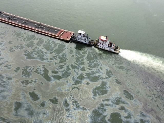 Oil Spill Clean Up Efforts Resume Off Texas Gulf Shore Ibtimes Uk