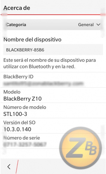 BlackBerry 10.3.0.140 BlackBerry 10.3.0.140