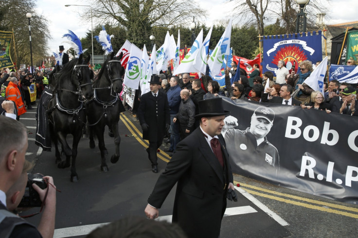 bob crow funeral