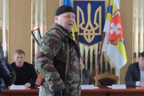 Ukraine's nationalist Right Sector leader Oleksandr Muzychko aka Sashko Bily