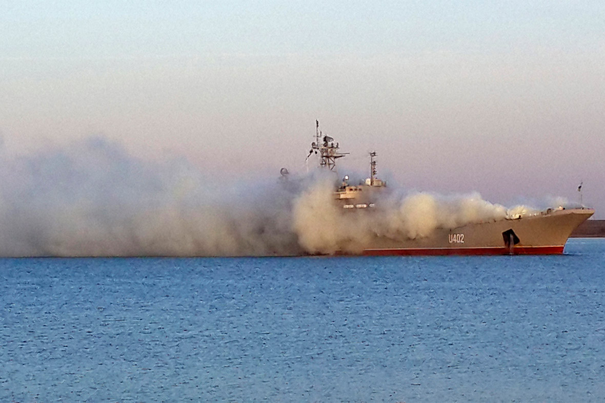Ukraine smoke screen