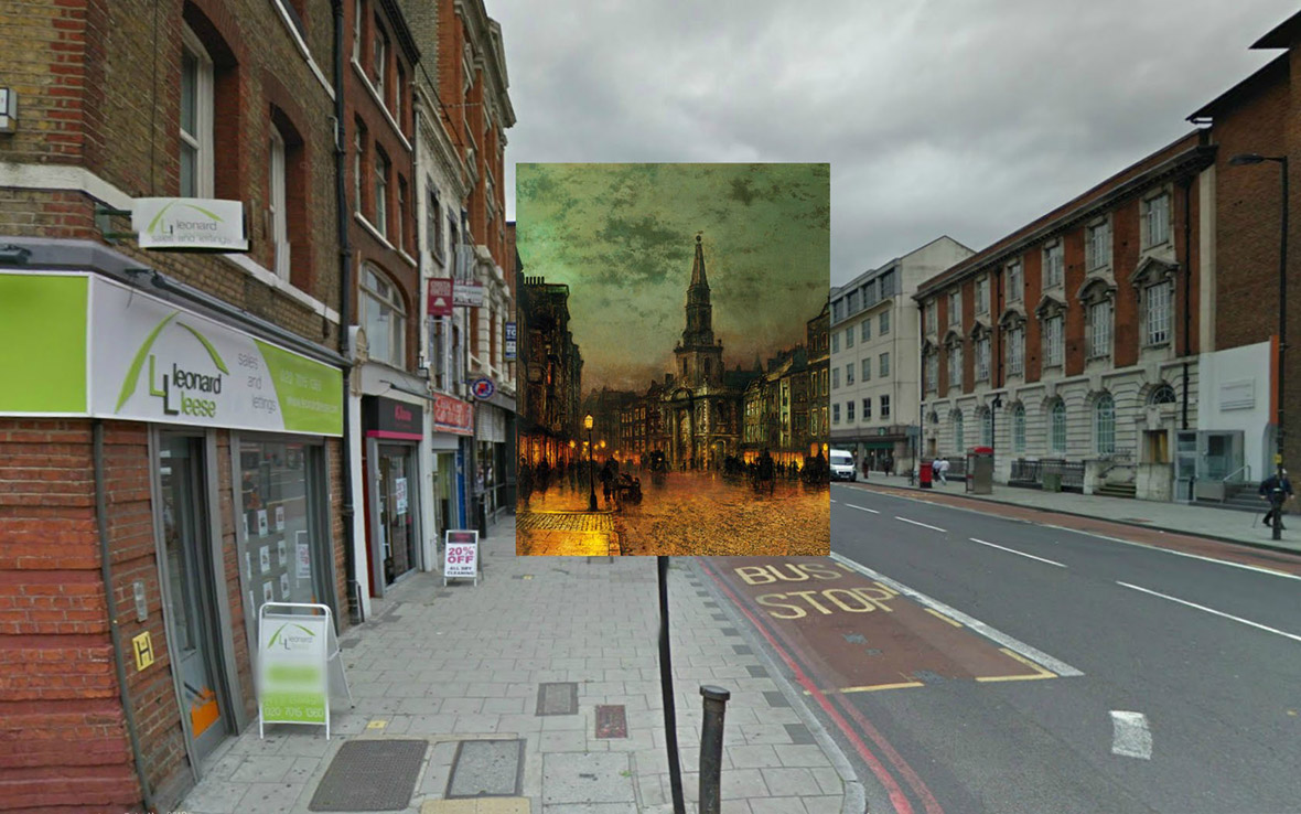 Blackman Street London 1885 John Atkinson Grimshaw