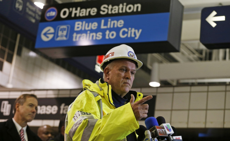 Chicago Train Derailment Driver Crash