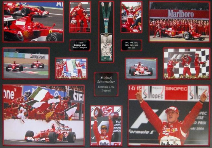 Paddock pass signed by Michael Schumacher up for auction in aid of Prince's Trust