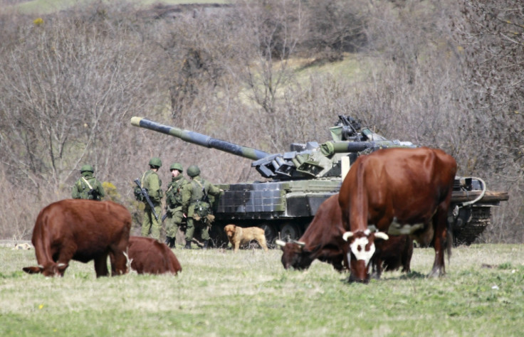 Russian Troops Military Ukraine Tank