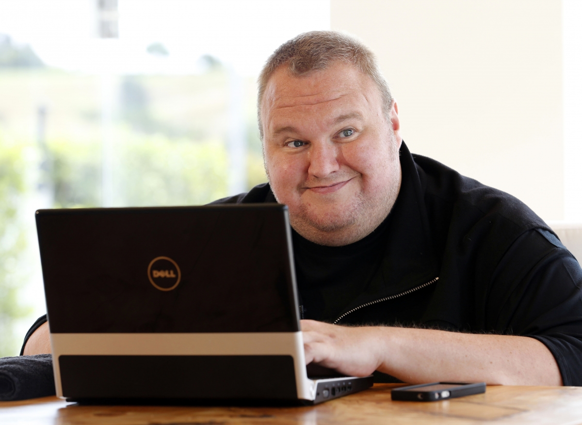 Kim Dotcom - a controversial hacker, businessman, singer and now politician Kim Dotcom - a controversial hacker, businessman, singer and now politician
