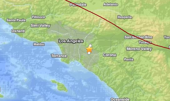 A magnitude 5.1 earthquake hit Southern California, shaking Los Angeles and its surrounding areas. A magnitude 5.1 earthquake hit Southern California, shaking Los Angeles and its surrounding areas.