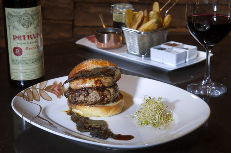 The Fleur Burger 5000 costs $5,000 and is made from wagyu beef, foie gras and truffle