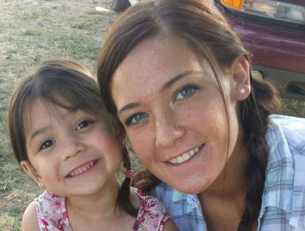 Zoie Dougan pictured with her mother Alyssa.
