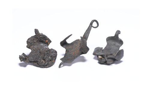 Roman horseshoes were discovered together with a Roman road at the Liverpool Street site