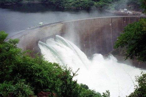 The Kariba Dam generates more than 1,300 megawatts of hydropower and serves two power stations in Zambia and Zimbabwe.