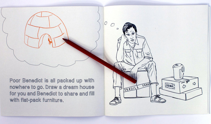 Draw a picture about a dream home you could share with Benedict Cumberbatch