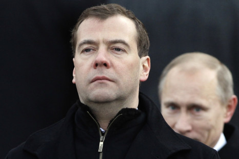 Medvedev Putin Russia Ukraine Europe