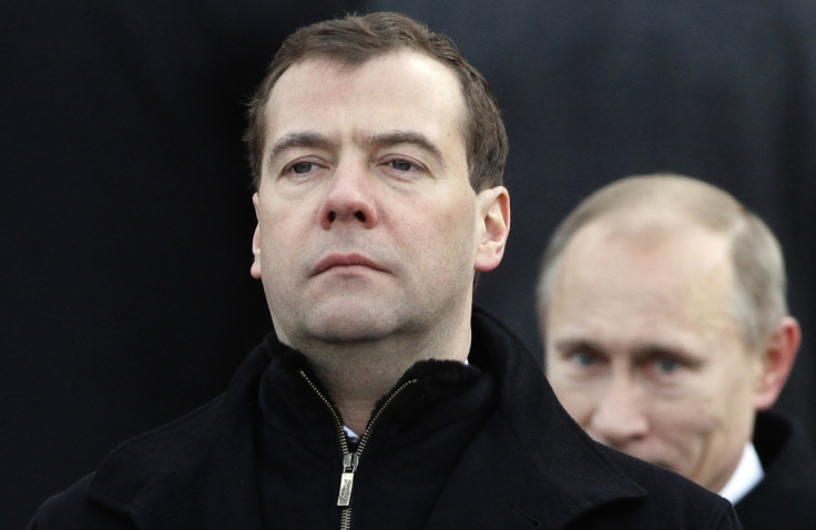 Medvedev Putin Russia Ukraine Europe