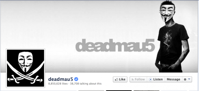 Deadmau5 Twitter & Facebook Hacked by Anonymous Deadmau5 Twitter & Facebook Hacked by Anonymous