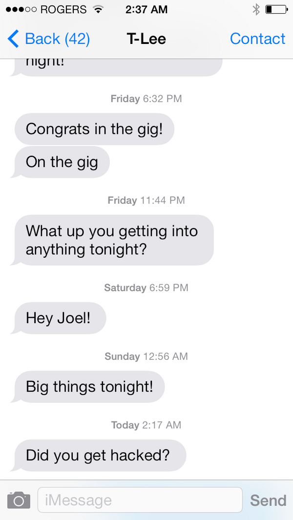 Deadmau5 iPhone Hacked