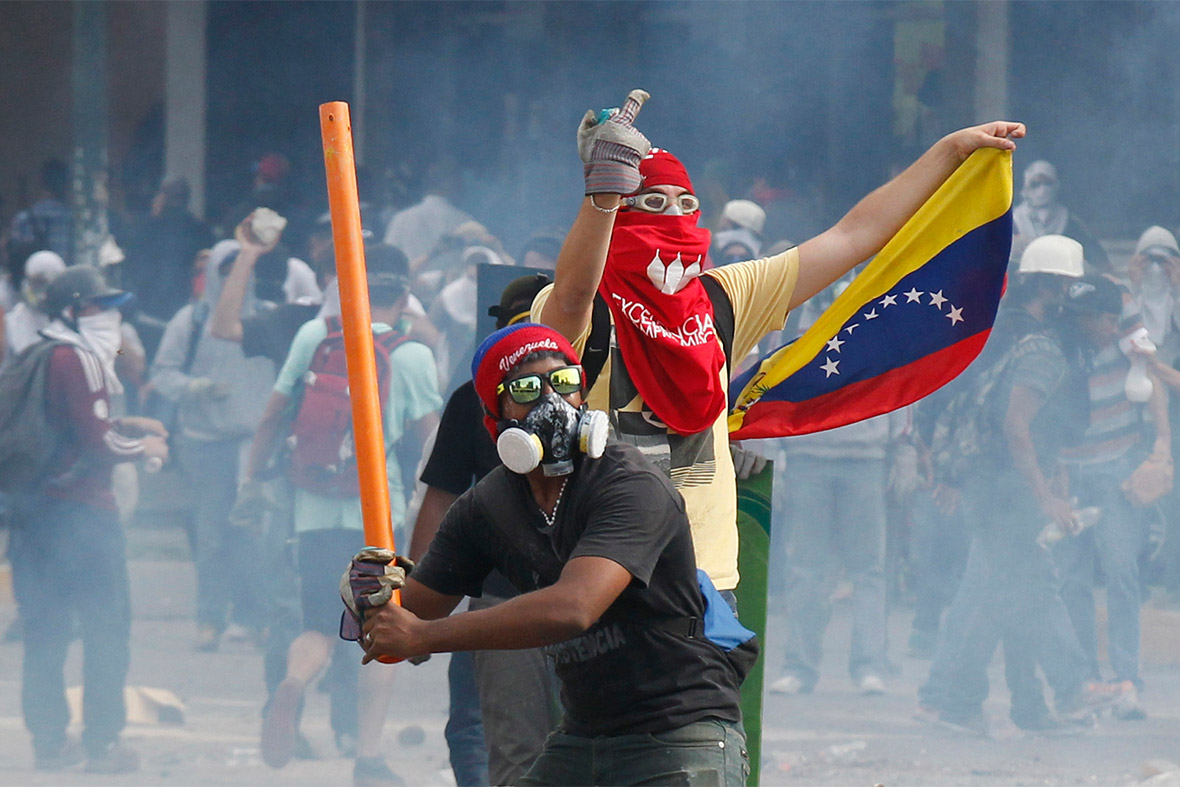 venezuela prtesters