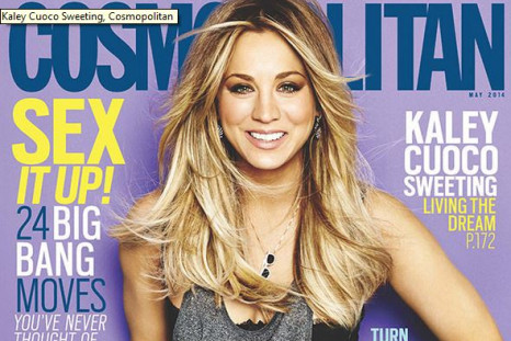 Kaley Cuoco graced the cover of May issue of Cosmopolitan
