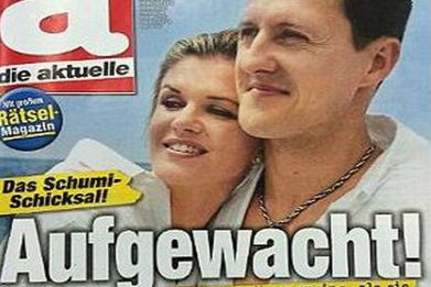 Die Aktuelle Gets Slammed for tastless "Awake" magazine cover with Michael Schumacher and Corinna on it