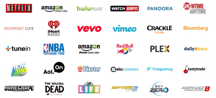 Amazon Fire TV Content Partners