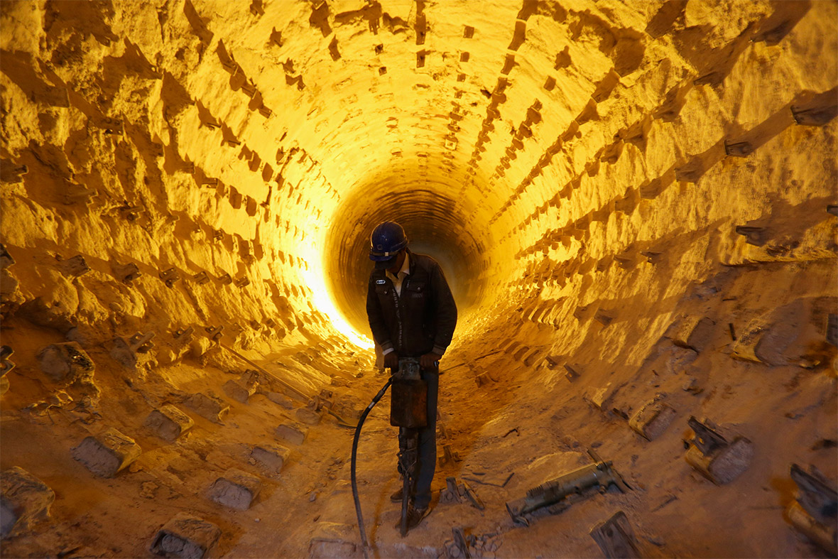 cement tunnel