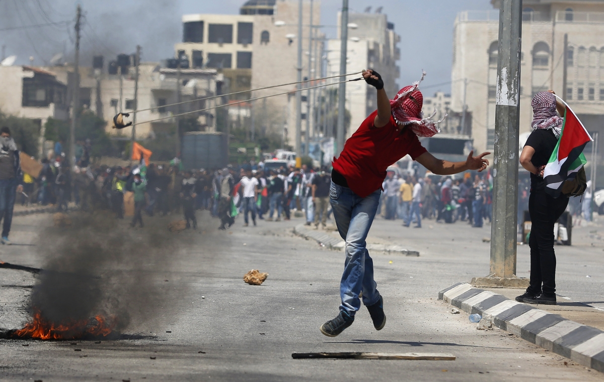 Palestinian Clashes IDF Ramallah