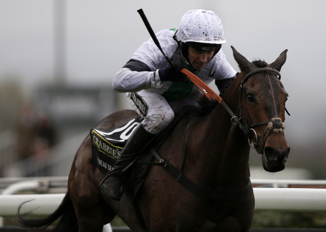 Pineau De Re, ridden by Leighton Aspell, wins the Grand National Pineau De Re, ridden by Leighton Aspell, wins the Grand National
