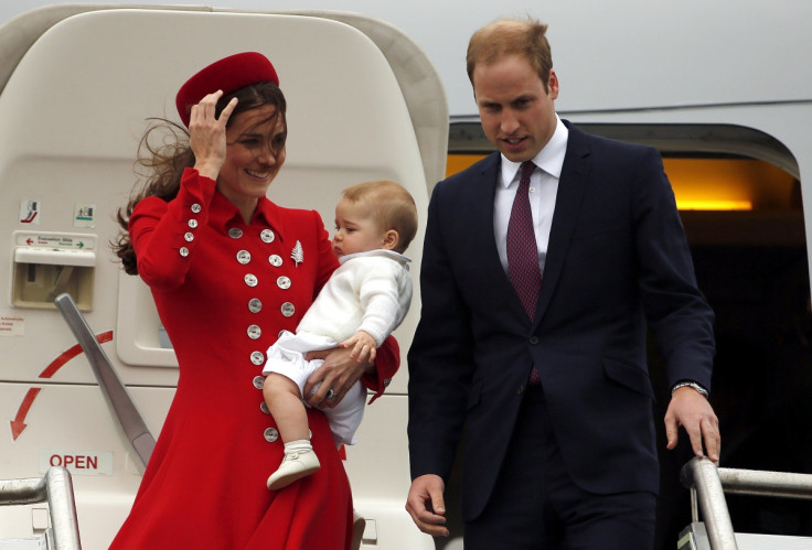 Kate Middleton, Prince William and Baby George Arrive in New Zealand