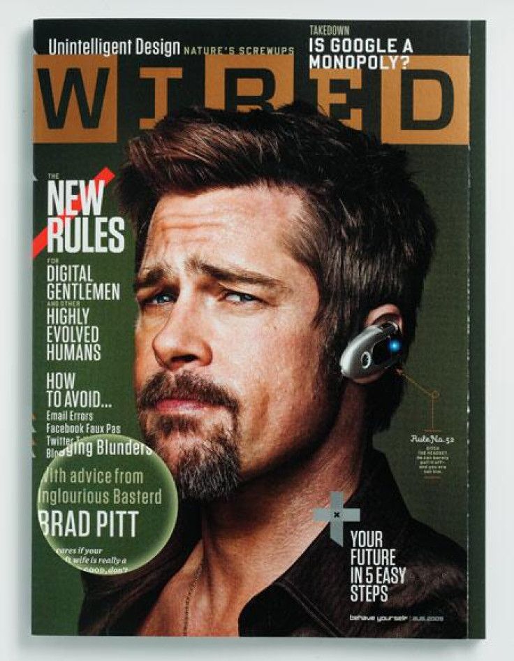 Brad Pitt Wired Bluetooth Headset