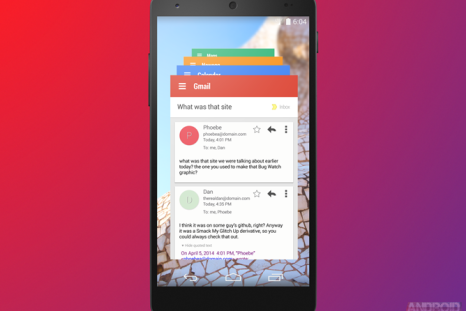 Android 4.5 Lollipop: Leaked Screenshots Hint at Enhanced Multitasking