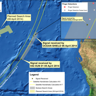 Missing Malaysia Airlines flight MH370 and search in Indian Ocean