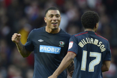 Colin Kazim-Richards made the obscene gesture while on loan for Blackburn Rovers