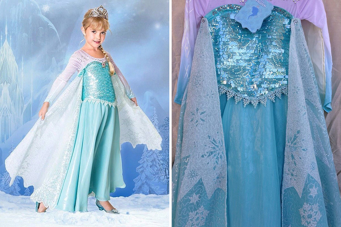 elsa dress sainsburys