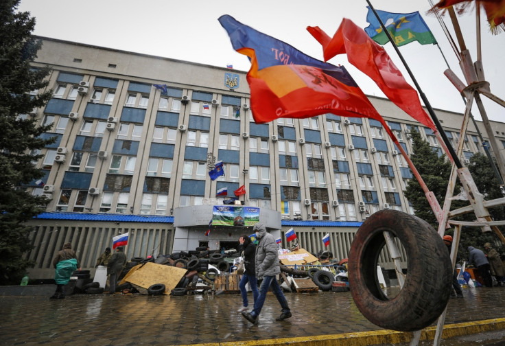 Ukraine HQ Luhansk Russia