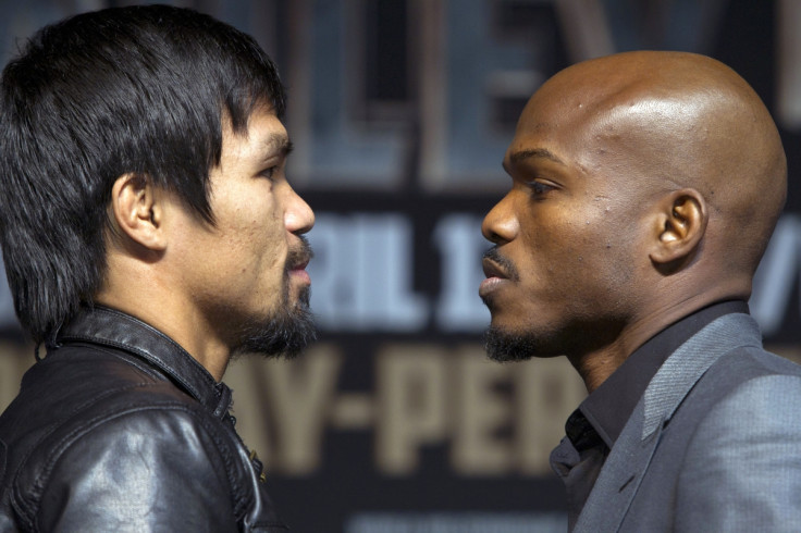 Manny Pacquiao and Timothy Bradley