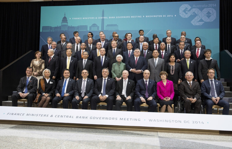 G20 Finance Ministers and central bankers