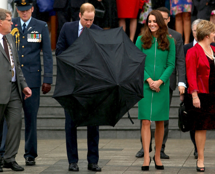 One is having trouble opening this umbrella