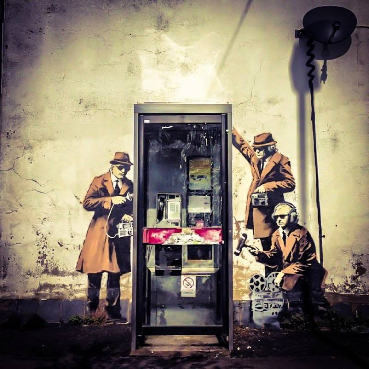 Banksy Cheltenham Mural Pokes Fun at GCHQ